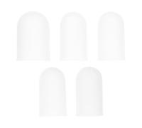 Protège-doigts en Silicone 5 Pièces, Capuchons de Protection pour Doigts | Élastiques, Lot de 5, Usage sur Doigts, Format Compact Maintien Souple et Pratique