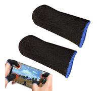 Protège-doigts - Nylon Spandex Fibre De Carbone 45x25mm | Manchon De Doigt | Couverture Finger1 | Protection Antidérapante | Pour La Création De Dactylographie Sur Écran Tactile De Jeu Et L'utilisatio