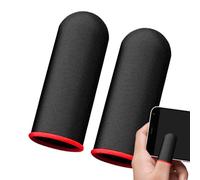 Protège-doigts pour jeux, protège-doigts pour jeux mobiles | Manchons de doigt en fibre de carbone pour jeu mobile,Manchons de jeu légers pour améliorer la sensibilité des doigts et la réponse ta