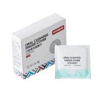 Protège-doigts pour le nettoyage bucco-dentaire, lingettes orales pour bébé, lingettes pour les doigts, lingettes pour les dents de tout-petit, lingettes pour langue de bébé, lingettes dentaires non