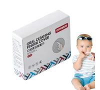 Protège-doigts pour nettoyage buccal - Pour garçons et filles | 0-1 ans pour garçons et filles de 0 à 1 ans en tissu non tissé lingettes nettoyantes douces