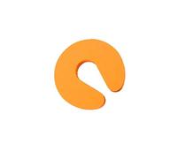 Protège-doigts pour porte de bébé - Empêche les blessures dues aux pincements de doigts, les claquements de portes et les enfants ou les animaux de compagnie de se verrouiller dans la pièce - Orange
