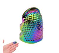 Protège-doigts réglable - Dé à coudre en métal, outil de bouclier d'aiguille | Accessoire de matelassage pour bricolage, broderie, réparation, travail manuel, contrôle du confort de précision