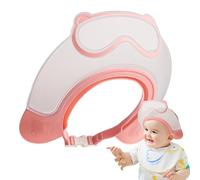 Protège-Douche Bébé Anti-Éclaboussures - Chapeau de Bain Bébé Anti-Éau Réglable,Accessoires de Bain pour Filles et Garçons - Soin des Cheveux avec Shampooing