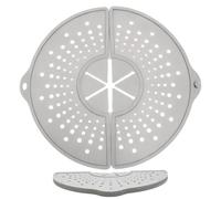 Protège-Éclaboussures - Couvercle Anti-Projections d'Huile Résistant Chaleur et Lavable Lave-Vaisselle - Pare-Éclaboussures En Silicone Pour Graisse | Pour Bacon Cuisson Poêle Friteuse