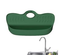 Protège-éclaboussures d'évier de cuisine | Organisateur Séchage Rapide | Barrière Anti-Éclaboussures d'Eau pour Évier avec Design Incliné | Pour Plateau Coin Plan De Travail Éponges