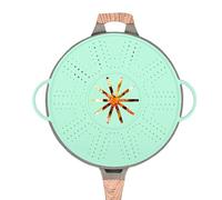 Protège-Éclaboussures En Silicone | Couvercle En Silicone Pour Huile De Friture Pour Poêles De 25-30 Centimètres | Couvercle Anti-Éclaboussures De Graisse | Pour Cuisinière Cuisson Passoire Cuisine Ca