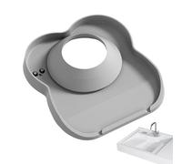Protège-Éclaboussures Robinet | Tapis et Protège-Évier Cuisine | Tapis de Séchage en Silicone Porte-Savon Organisateur pour Éponge et Outils de Nettoyage sur Plan de Travail
