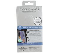 Verre Flexible pour iPhone 13 Pro Max et 14 Plus Anti-lumière bleue Garantie à vie Force Glass