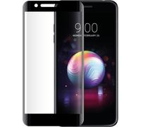Protège-écran en verre trempé 2.5D contour noir pour LG K11