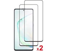 Protège écran ESSENTIELB Samsung Note 10 Lite Verre trempé x2