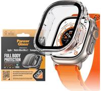 Protège-écran PanzerGlass™ pour Apple Watch Ultra 2023 - Coque de Protection Intégrale D3O® Contre les Rayures et Impacts, en Verre Trempé, Transparent