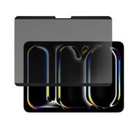 Protège Écran pour iPad Pro 11 2024 / M5 2025 Anti-espion Anti-rayure Magnétique 4smarts Noir transparent