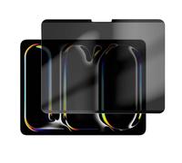 Protège Écran pour iPad Pro 13 2024 Anti-espion Anti-rayure Magnétique 4smarts Noir transparent