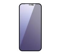 Protège écran pour iPhone 12 Mini Verre Trempé Anti-lumière Bleue Noir