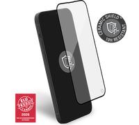 Protège Écran Pour Iphone 16 Plus / 15 Plus / 14 Pro Max Ceramic Shield 2.5d Verre Trempé + Garantie À Vie - Certifié Grs Force Glass