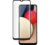 - Protection d'écran pour téléphone portable - 2.5D - verre - couleur de cadre noir - pour Samsung Galaxy A02s