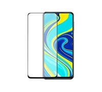 Protège-écran pour Xiaomi Redmi Note 9S / 9 Pro Anti-traces de doigts 2.5D Noir transparent