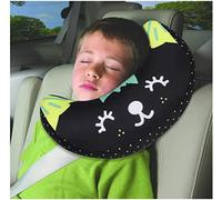 Protège-épaule de Ceinture de Sécurité Enfants Coussin de Ceinture Sécurité Voiture Oreiller Cale Tête Auto Bébé Coussin de Nuque Repose Avion Oreiller Siège Auto Doux Harnais d'épaule Amovible