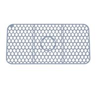 Protège-Évier Pour Évier De Cuisine,Tapis Égouttoir Vaisselle Pour Plan De Travail - Séchoir Drainant en Silicone Thermorésistant pour Casserole Poêle Bol Ustensiles Batterie de Cuisine