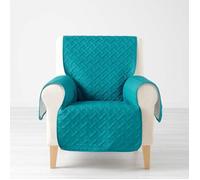 Protège fauteuil matelassé uni Lounge pétrole