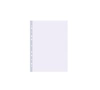 Protège-feuilles transparentes - Pochette à documents à 11 trous, pochettes transparentes A4 | 30,2 x 23,3 cm pour 100 pages de papier à chargement par le haut pour feuilles volantes d'école