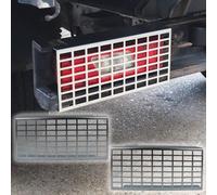 Protège-feux arrière pour camion benne à côtés basculants Luton compatible avec Ford Transit