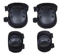 Protège-genoux et protège-coudes PA-07 Wosport - Black