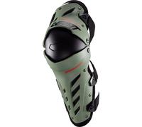 Leatt Dual Axis Protecteurs de genou et de tibia, vert, taille 2XL pour homme