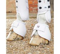 Protège-glome pour cheval Premier Equine Carbon Tech Kevlar No-Turn Blanc XL