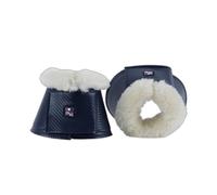 Protège-glome pour cheval Premier Equine Carbon Tech Techno Wool Over Reach Bleu XL