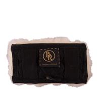 Protège-gourmette pour cheval en mouton BR Equitation Noir 14 cm