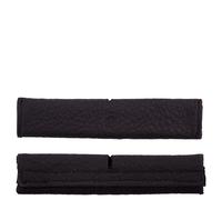 Protège-gourmette pour poney en cuir souple BR Equitation Noir TU