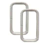 Protège-Gouttière | 2 Pièces Protection Pour Tuyau De | Couvercle Protecteur De Tuyau De Gouttière | Pour Propriétaires Paysagistes Jardiniers Bricoleurs Maison Jardin Trottoir Sous-sol Margelle de Fe