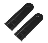 Protège-Guide de Tronçonneuse 14 Pouces PE Noir, Lot de 2