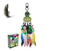 Protège-Hameçon de Pêche - 6 Pièces Protection D'Appât,Couvercles pour Leurre De Calmar,pour Pêche, À La Ligne, À La Traîne, Poisson-Chat, Bar, Truite, Plein