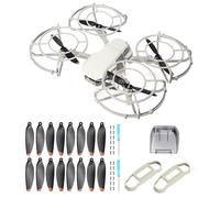 Protège-hélices + 8 paires de lames d'hélices + 1 paire de supports d'hélices + sac de rangement en polyuréthane pour drone DJI Mavic Mini 2