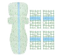 Protège-intime Femme Étanche,4X Autocollants Femmes Discrets | Coussinets en Silicone Protecteurs Sports Nautiques Hygiène Maillots Bain Spa Utilisation Quotidienne