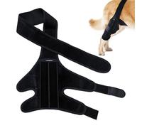 Protège-Jambe pour Chien Attelle de Jambe arrière de Chien Patte arrière réglable pour Chien Genouillère Confortable pour Traiter Les blessures aux Jambes, prévenir Les blessures aux Jambes