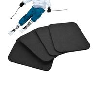Protège-jambes de ski en 4 parties avec rembourrage de protection en mousse