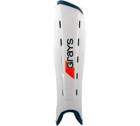 Protège-tibias Grays G600 pour hockey - Blanc/bleu Marine (2017/18), petit