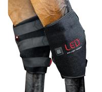 Horseware Protège-Jarret de Thérapie par Lumière Rouge LED Guêtre pour jarret avec lumière rouge LED gauche