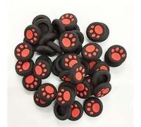 Protege joysticks patte de chat x2 pour manette xbox 360 silicone grip accroche lot de 2 (rouge)