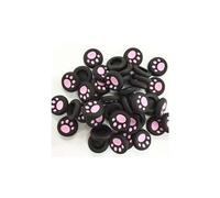 Protege joysticks patte de chat x2 pour manette xbox one silicone grip accroche lot de 2 (rose)