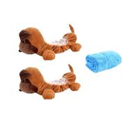 Protège-lame de patin à glace en peluche pour patins de hockey artistique, 35 cm, motif animal de dessin animé - Shar Pei