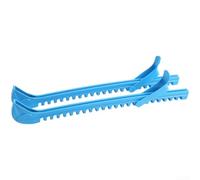 Protège-Lames Patin à Glace Nylon Réglable Antidérapant | Tissu nylon pour usure, boucle réglable, pour semelle caoutchouc texturée, marche stable, protection lame(Blue)