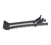Protège-Lames Patin à Glace Nylon Réglable Antidérapant | Tissu nylon pour usure, boucle réglable, pour semelle caoutchouc texturée, marche stable, protection lame(Black)