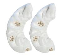 Protège-Lames Patins Glace - Housses Absorbantes Soakers | Flanelle Douce Anti-Rouille | Protection Élastique Séchage | Accessoire Hockey Patinage Artistique | pour Hommes Femmes