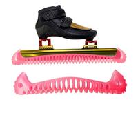 Protège-Lames pour Patins à Glace - 1 Paire de Housses Élastiques et Douces en Microfibre | Protections de Lames Absorbantes Anti-Rouille | Accessoires de Patinage pour Jeunes et Adultes