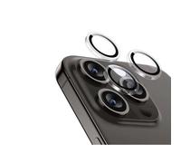 3 Protège-Lentilles Caméra pour iPhone 16 Pro / 16 Pro Max en Verre Trempé Plat Force Glass Transparent